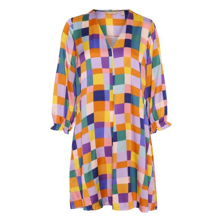 Culture CULTURE Jurk Varla gemengde kleuren