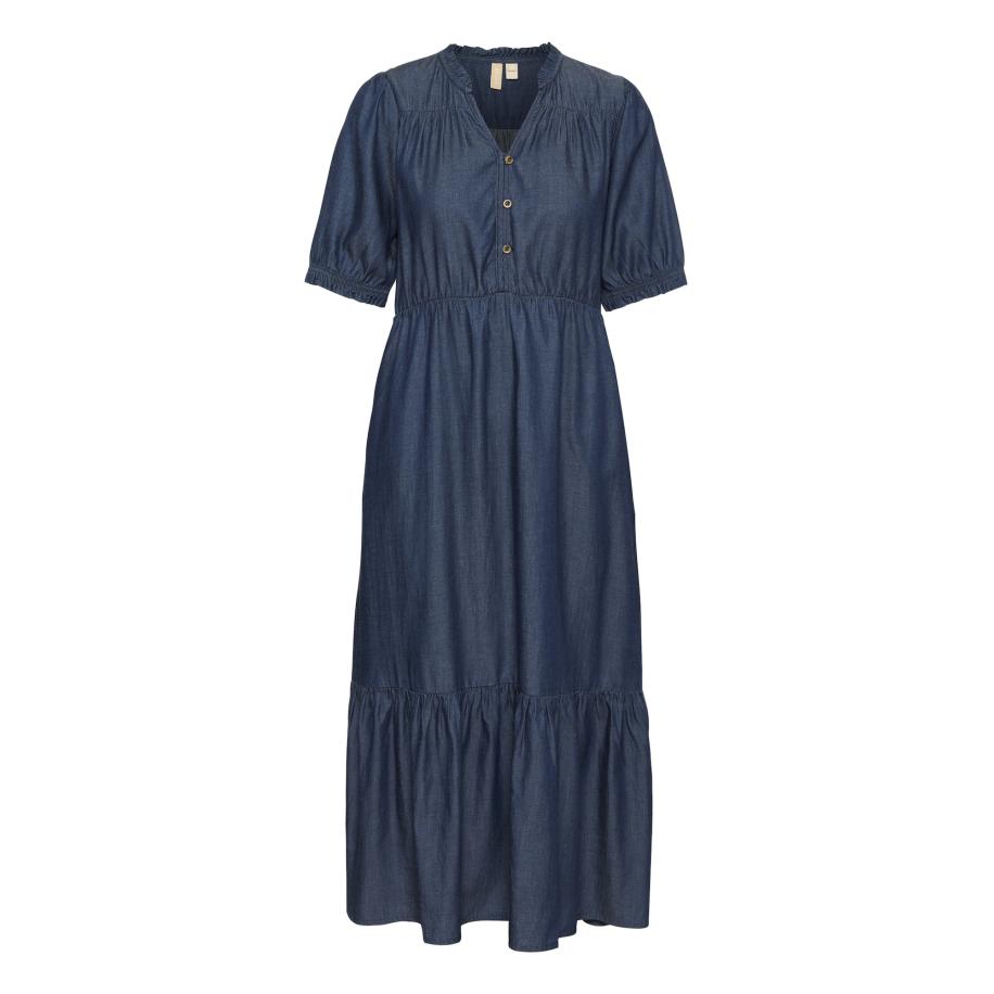 Culture CULTURE Jurk Aurelia donkerblauw -