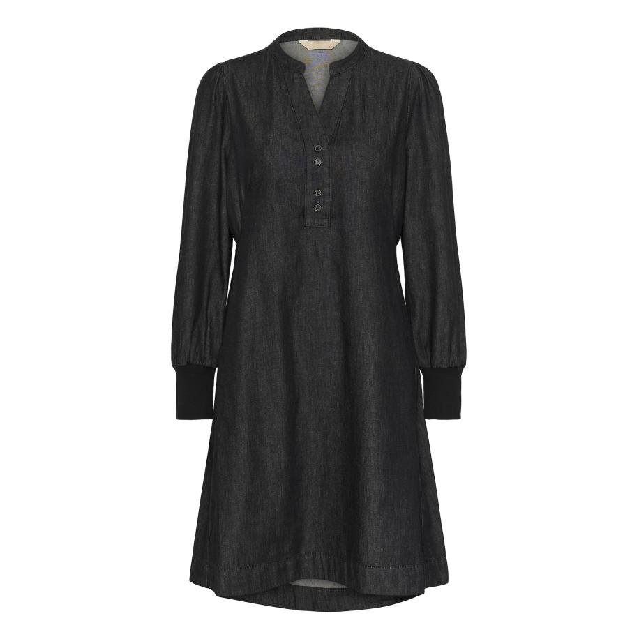 Culture CULTURE Blousejurk black denim -