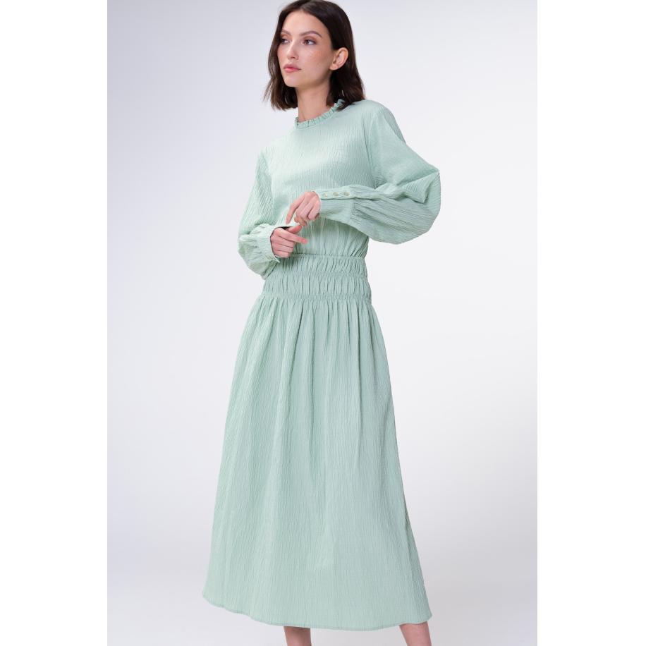 Aligne Aligne Jurk pastelgroen -