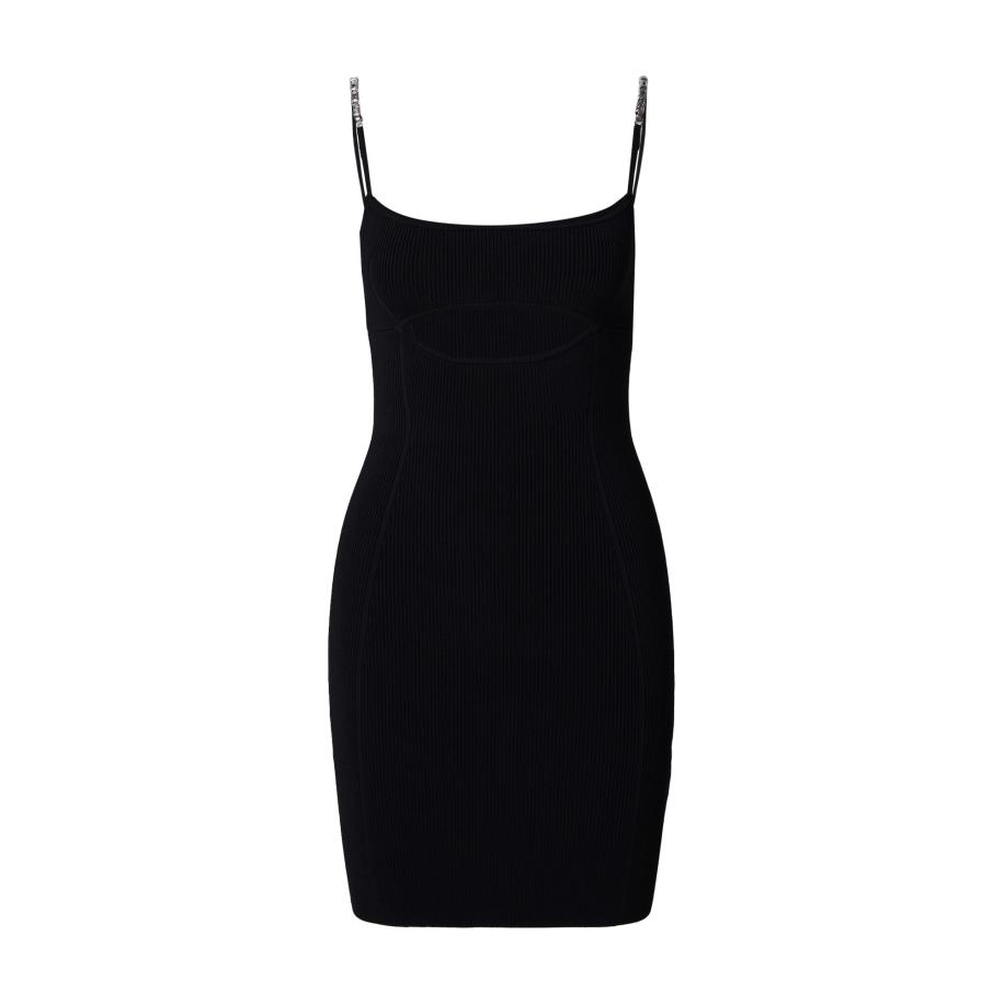 GCDS GCDS Cocktailjurk zwart -