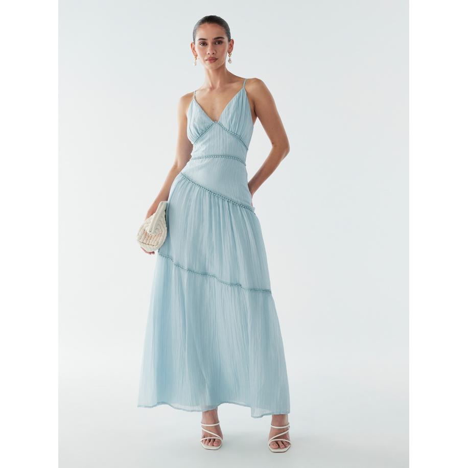 BWLDR BWLDR Jurk Alure aqua -