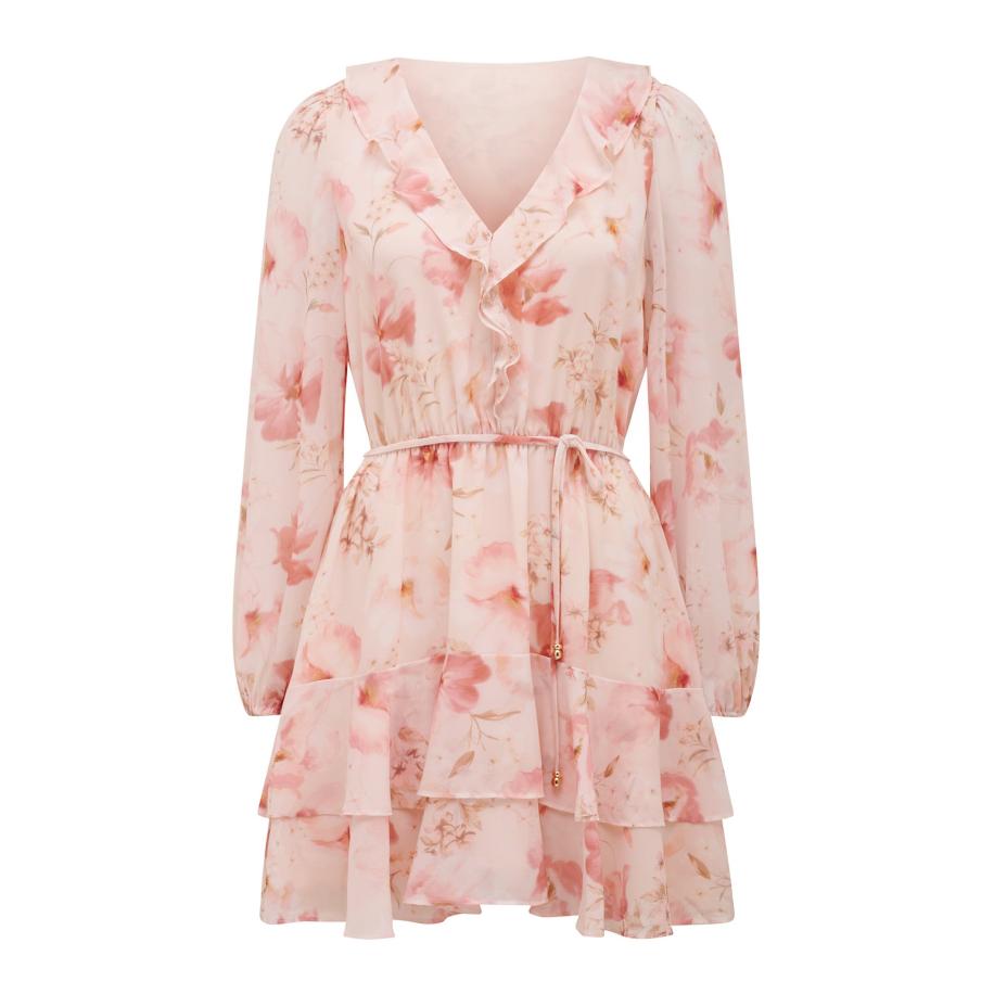 Forever New Forever New Jurk Heather oranje / rosa / oudroze -