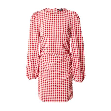 Monki Monki Jurk rood / wit