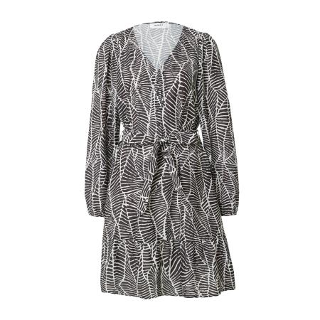 Moves Moves Jurk zwart / wit