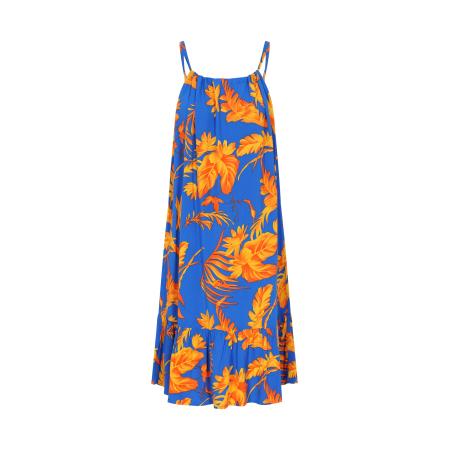 ebeeza ebeeza Zomerjurk blauw / oranje