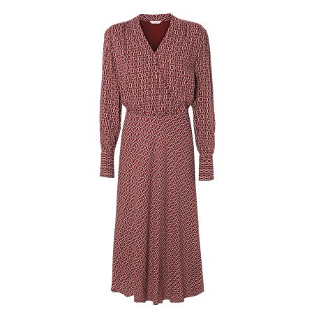 TATUUM TATUUM Jurk DEBERA blauw / donkerrood