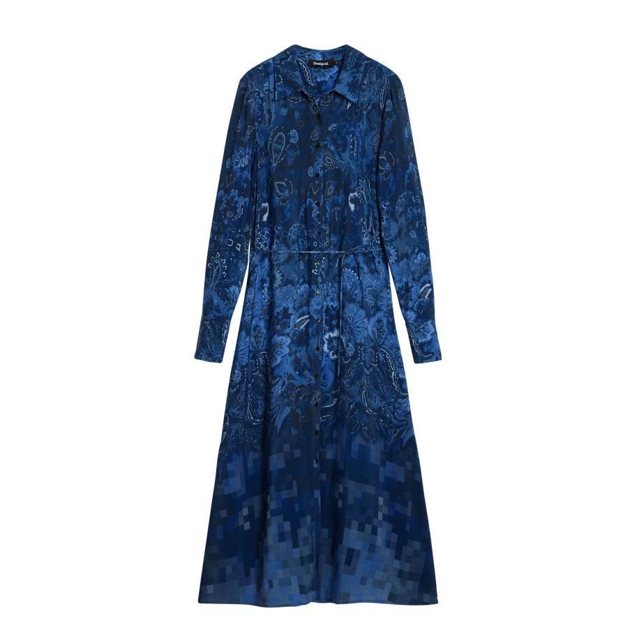 Desigual Desigual Jurk blauw -