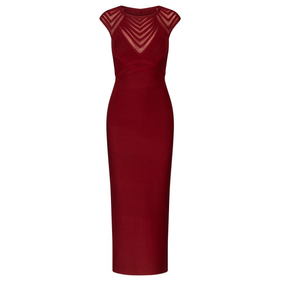 Kraimod Kraimod Avondjurk bordeaux -