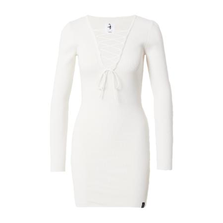 VIERVIER VIERVIER Gebreide jurk Hedi offwhite