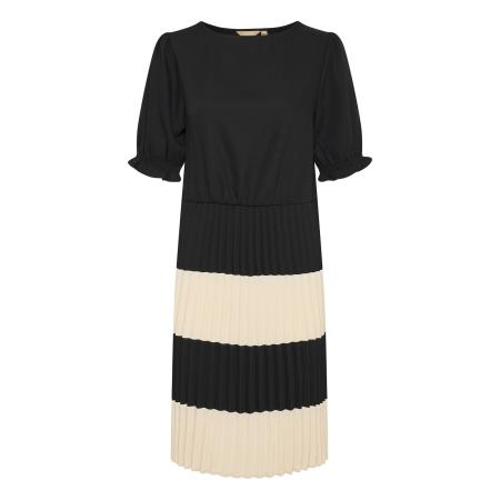 Culture CULTURE Jurk Paddy Betty beige / zwart