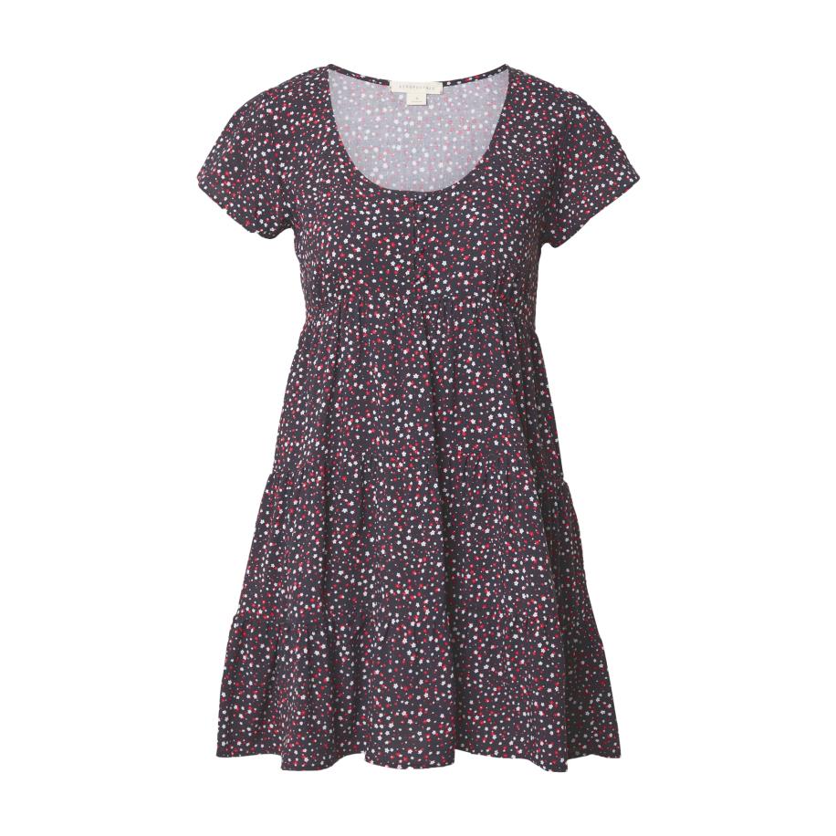 Aeropostale AÉROPOSTALE Zomerjurk bloedrood / zwart / offwhite -