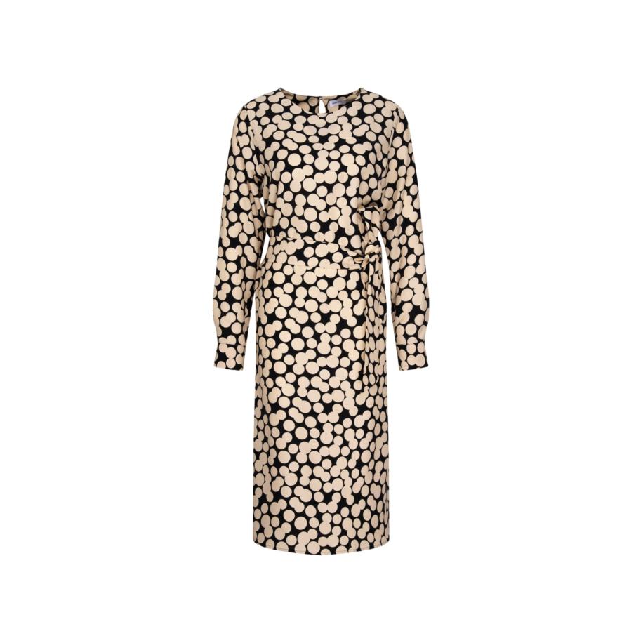 Seidensticker SEIDENSTICKER Jurk beige / zwart -