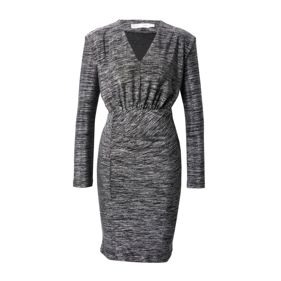InWear InWear Jurk Jafar zwart / zilver -