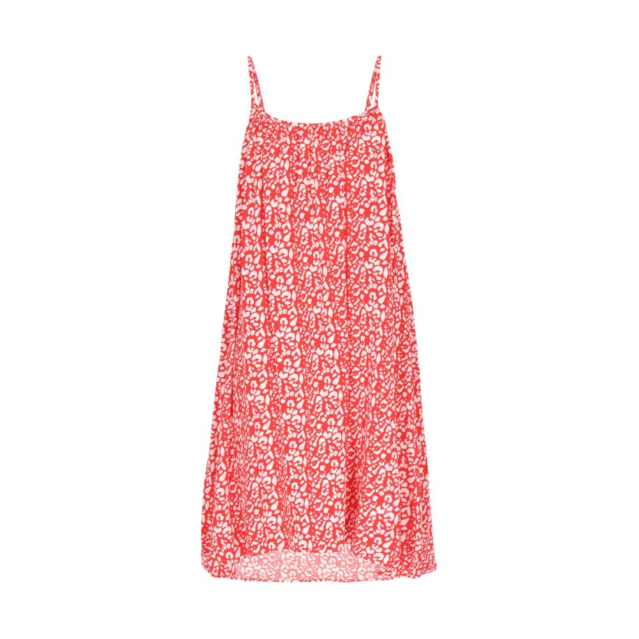Swirly swirly Zomerjurk Spring Summer knalrood / wit -