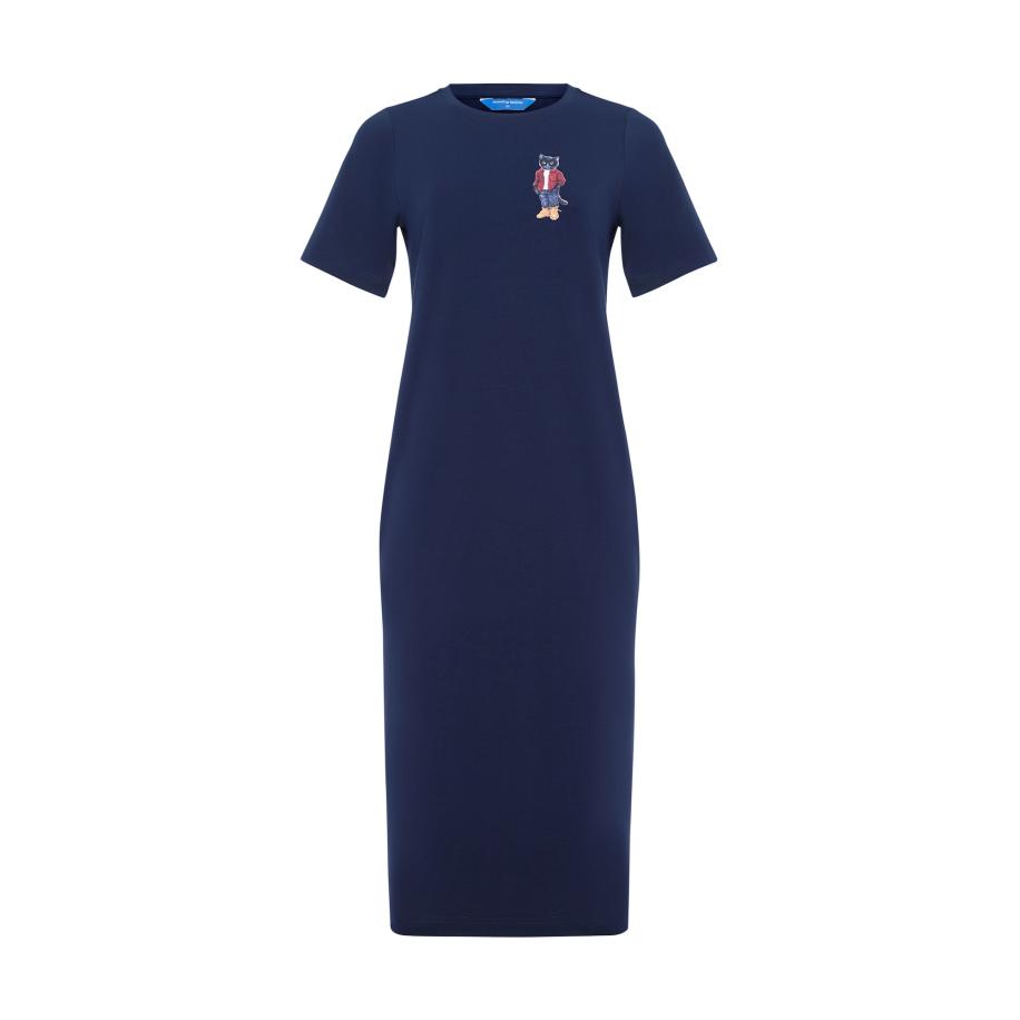 Maniita Lacitta CAT by Maniita Lacitta Jurk donkerblauw -