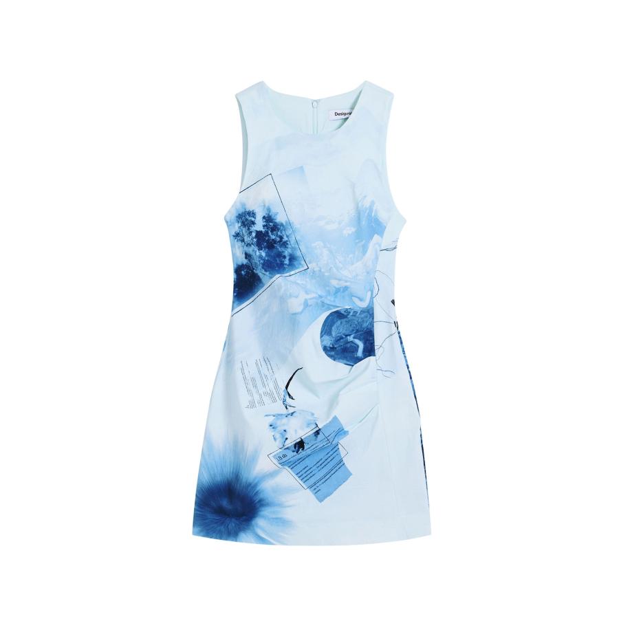 Desigual Desigual Jurk blauw -