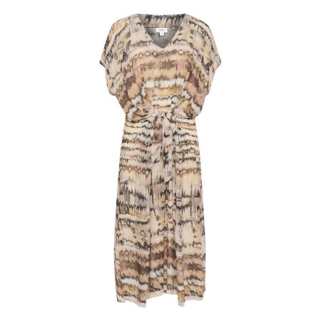 Saint Tropez SAINT TROPEZ Jurk Eya beige / bruin