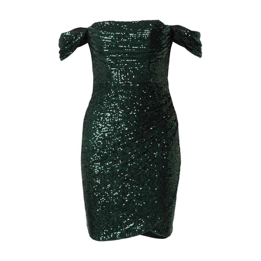 Lipsy Lipsy Cocktailjurk donkergroen -