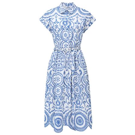 Salsa Salsa Jeans Blousejurk blauw / wit