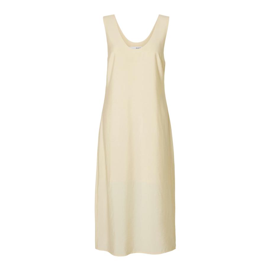 Selected SELECTED Jurk SLFCALA crème -