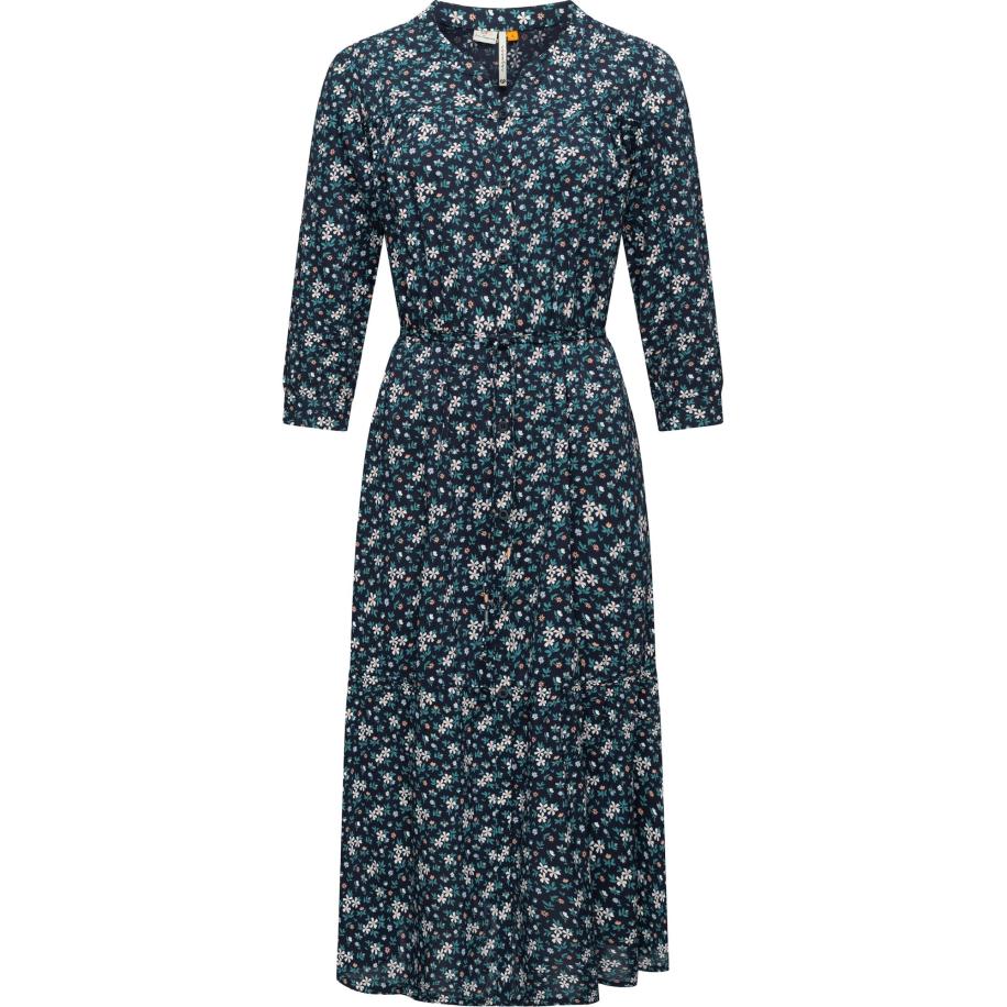 Ragwear Ragwear Blousejurk Meve marine / groen / wit -