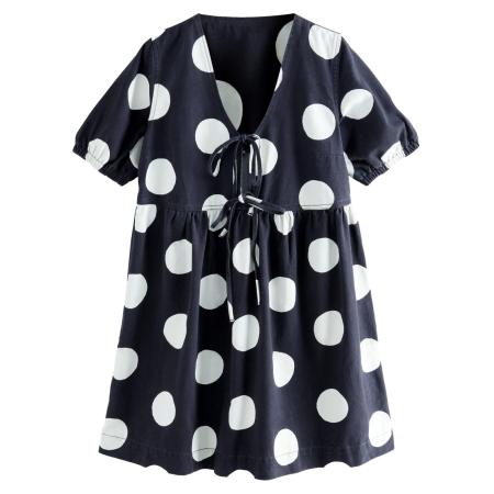 Next Next Jurk zwart / wit