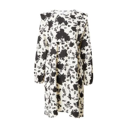 Moves Moves Jurk Demaria beige / zwart