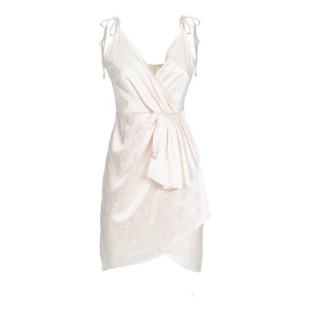 Influencer Jurk beige