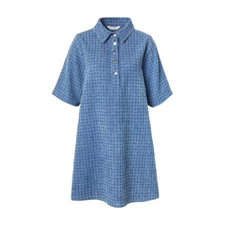 MSCH Copenhagen MSCH COPENHAGEN Blousejurk Ibo blauw denim