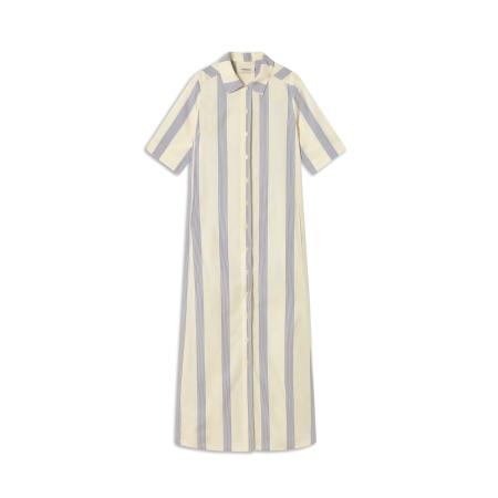 thinking mu Thinking MU Jurk GIANNA ivoor / hemelsblauw