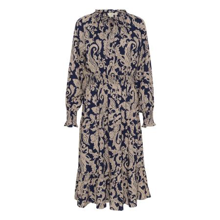 Cream Cream Jurk donkerbeige / marine