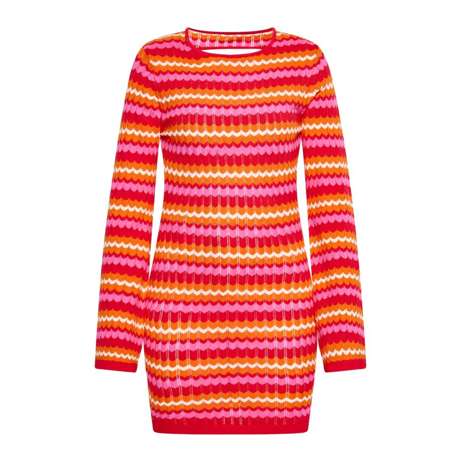 ebeeza ebeeza Jurk geel / oranje / rood -