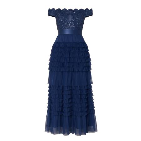 Goddiva GODDIVA Jurk donkerblauw