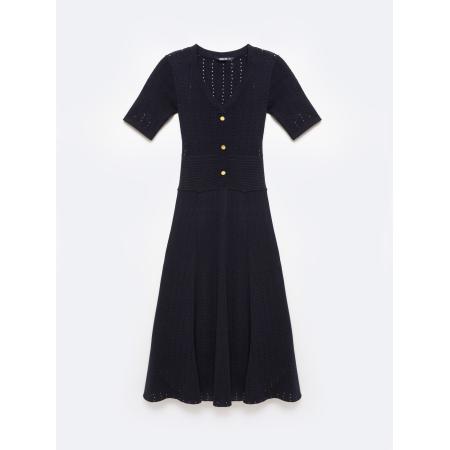 Big Star BIG STAR Gebreide jurk marine