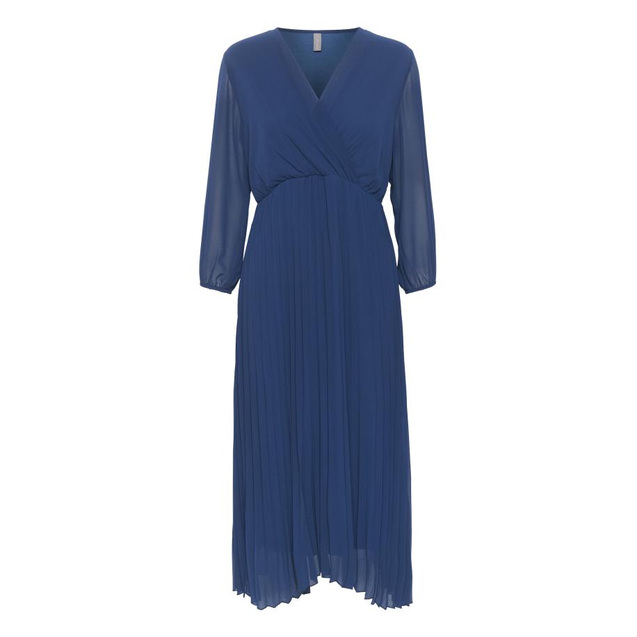 Culture CULTURE Jurk CU Kila nachtblauw -