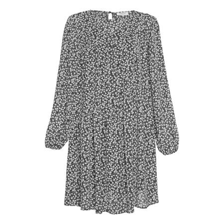 MSCH COPENHAGEN Jurk groen / zwart / wit