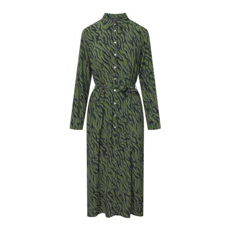 Jascha Stockholm Jascha Stockholm Blousejurk Lucie crème / navy / groen