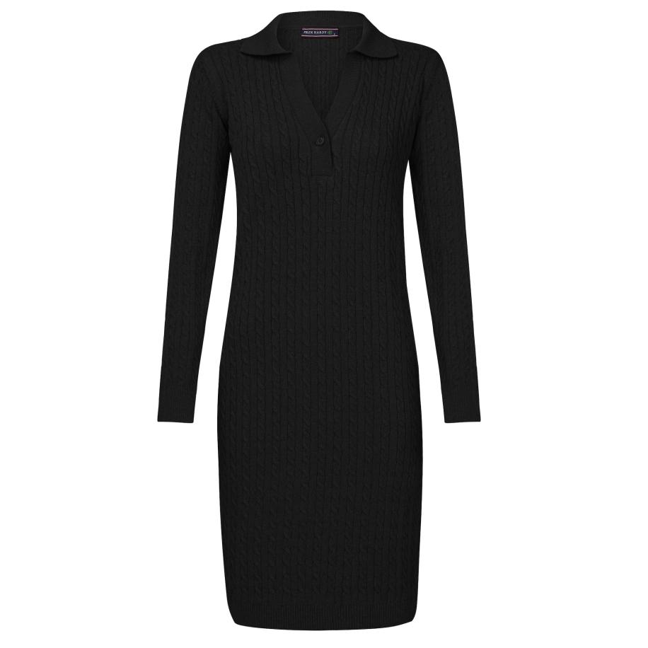 Felix Hardy Felix Hardy Gebreide jurk zwart -