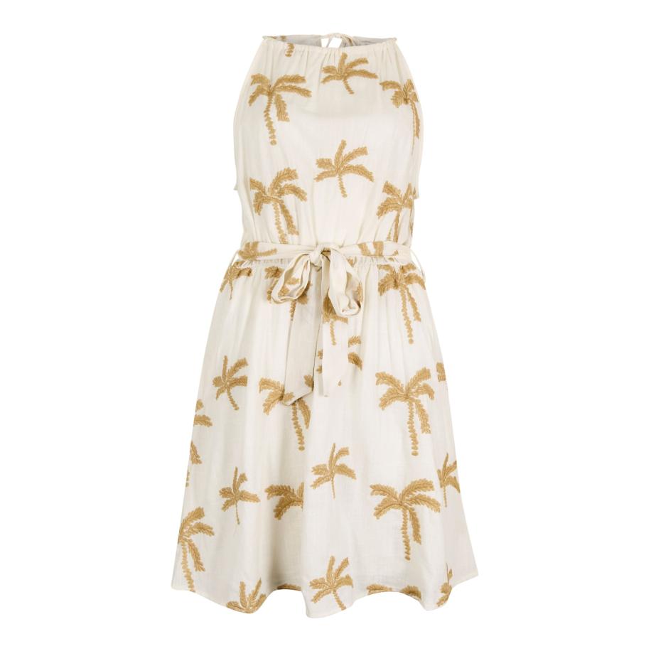 Apricot Apricot Jurk crème -