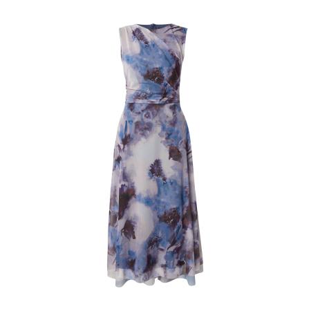 Swing SWING Jurk blauw / bessen / lichtlila