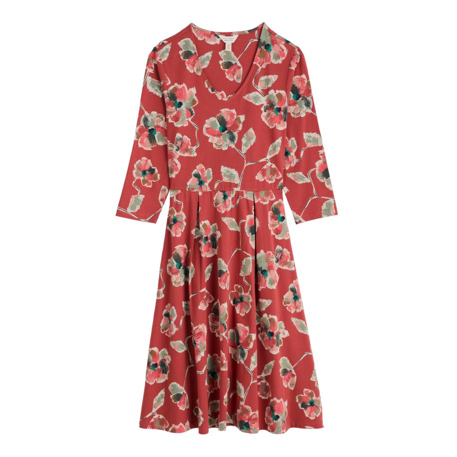 Seasalt Cornwall Seasalt Cornwall Jurk Pier View groen / donkergroen / rood -