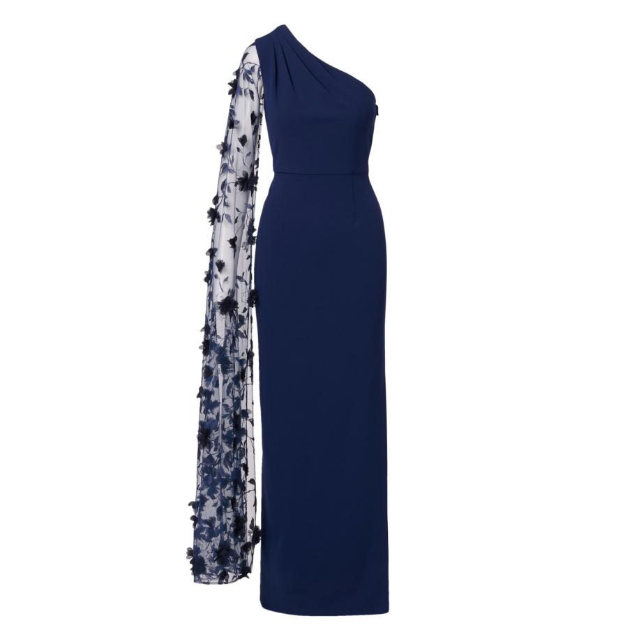 Adrianna Papell Adrianna Papell Avondjurk donkerblauw -