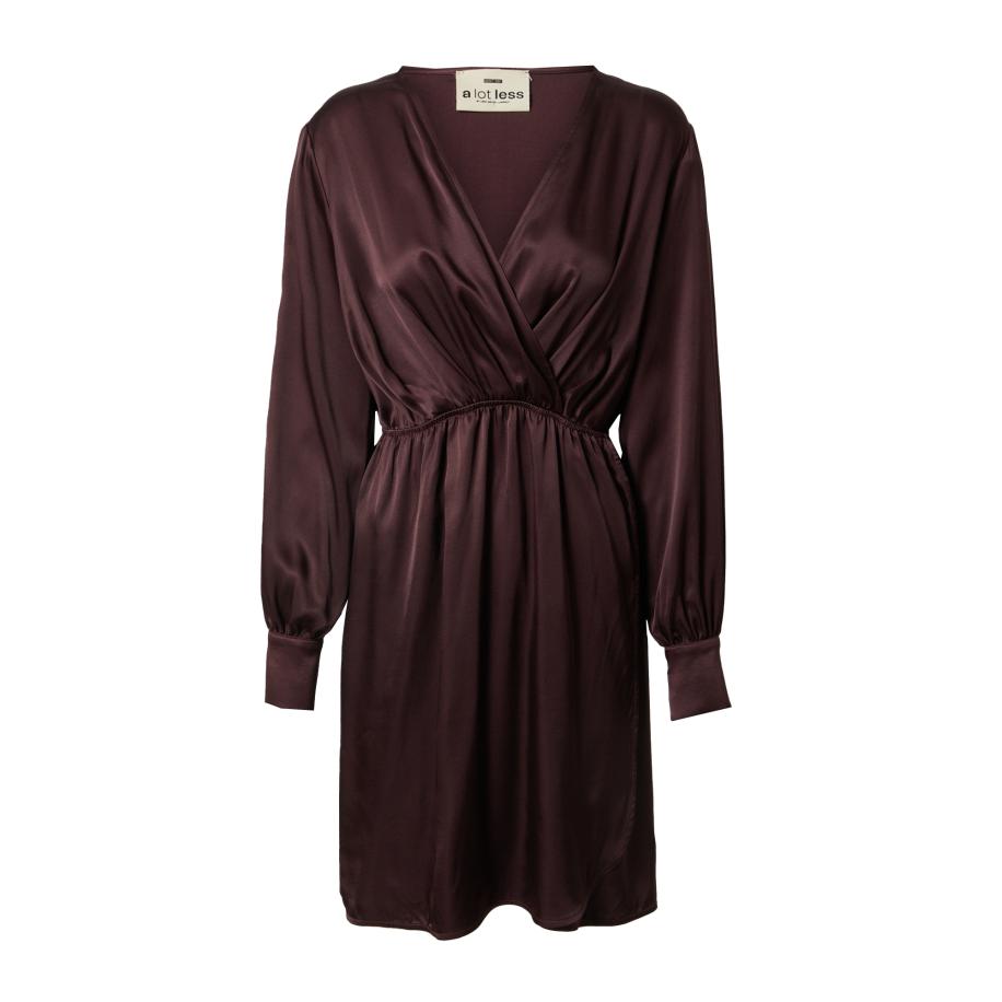 A LOT LESS A LOT LESS Jurk Erika bruin -