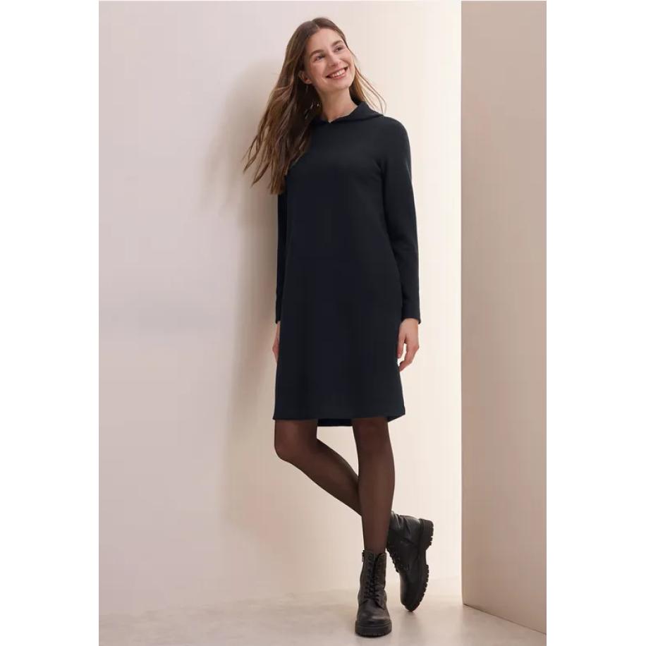 CECIL Jurk met capuchon Blauw