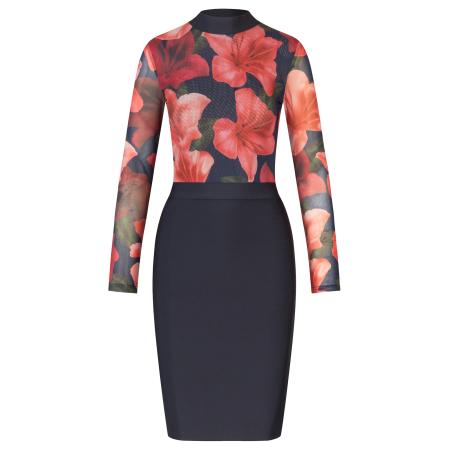 Kraimod Kraimod Kokerjurk navy / gemengde kleuren