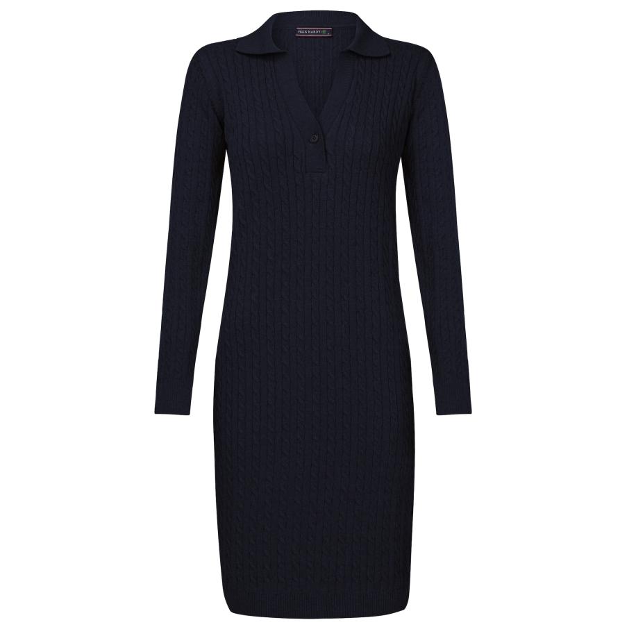 Felix Hardy Felix Hardy Gebreide jurk marine -