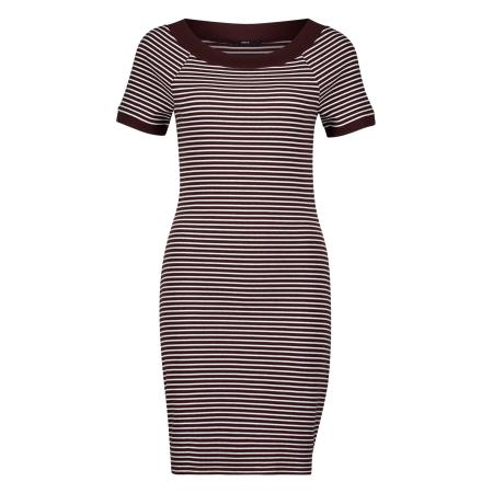 Zero zero Jurk bruin / wit