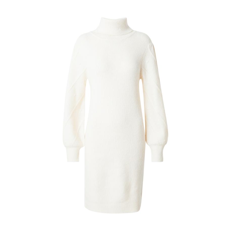 Vila VILA Gebreide jurk VICosy natuurwit -