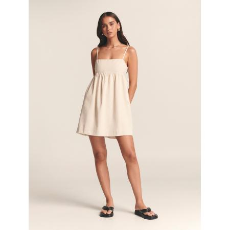 St MRLO Jurk ASTER MINI DRESS beige